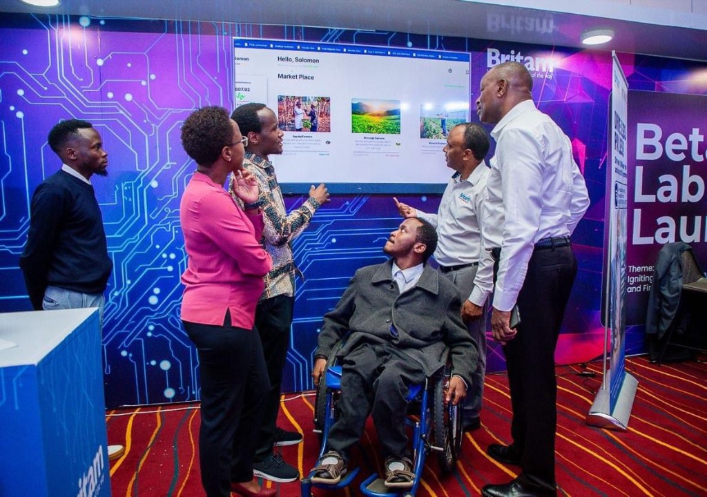 Investa Farm product demonstration in innovation lab